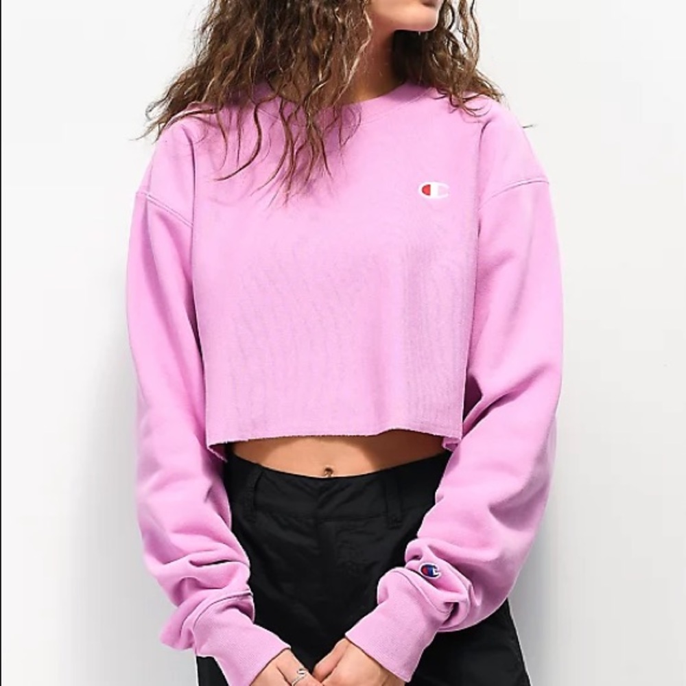 Champion reverse weave cropped crew neck